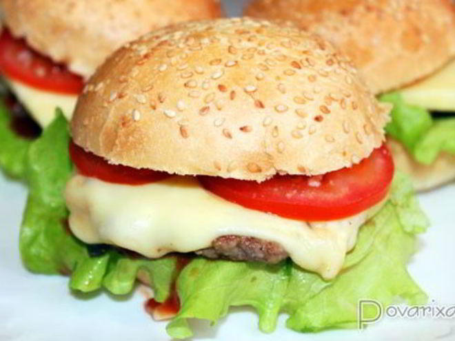 Рецепт домашнего гамбургера