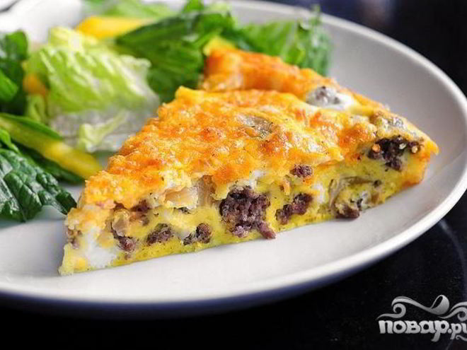 Рецепт фритаты чизбургер