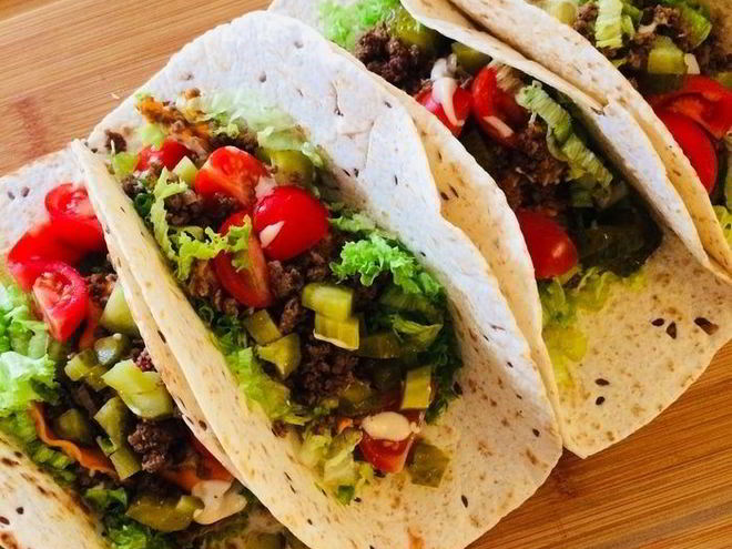 Рецепт лучшего тако-чизбургер