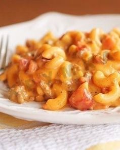 Макароны Чизбургер