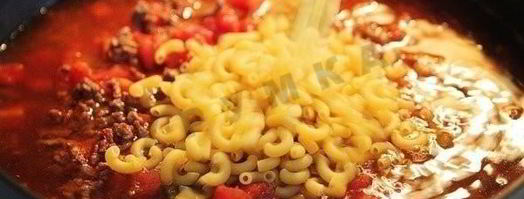 макароны чизбургер. Шаг 5