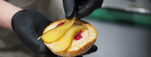 мраморный чизбургер. Шаг 7