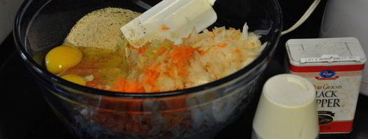 мясной хлеб-чизбургер. Шаг 3