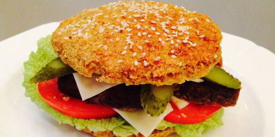 Необычный чизбургер