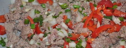 запеченная паста чизбургер. Шаг 4