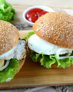 Завтрак в чизбургере