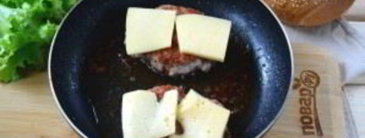 завтрак в чизбургере. Шаг 4