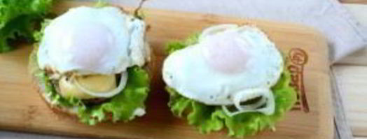 завтрак в чизбургере. Шаг 6