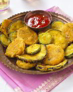 Две закуски с баклажанами в кляре