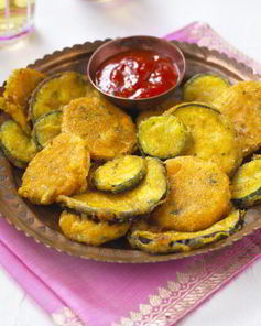 Две закуски с баклажанами в кляре