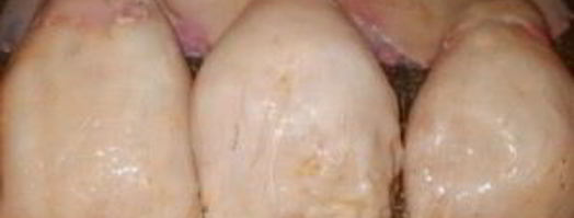 фаршированный кальмар с рисом и яйцом. Шаг 6