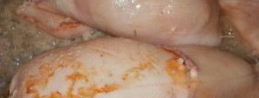 фаршированный кальмар с рисом и яйцом. Шаг 7