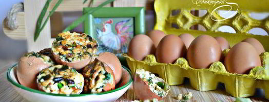 фаршированные куриные яйца. Шаг 6