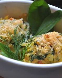 Фаршированные яйца с начинкой из шпината