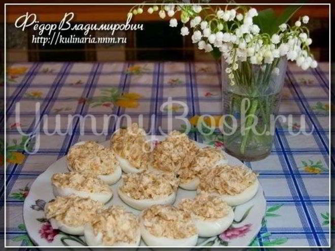 Рецепт фаршированых яиц