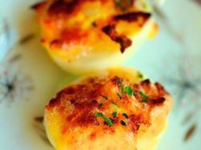 Рецепт яиц фаршированных креветками