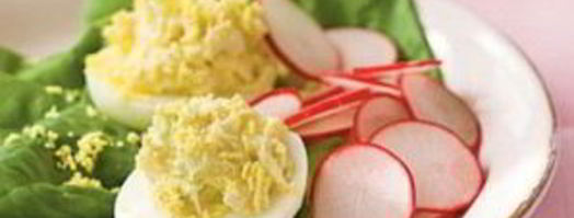 яйца фаршированные с сыром. Шаг 7