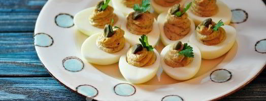 яйца, фаршированные шпротами. Шаг 10