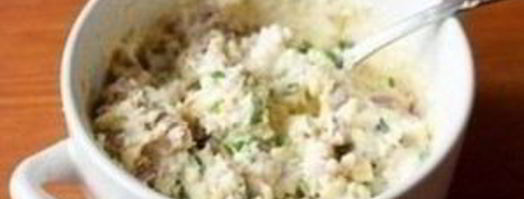 яйца, фаршированные ветчиной. Шаг 3