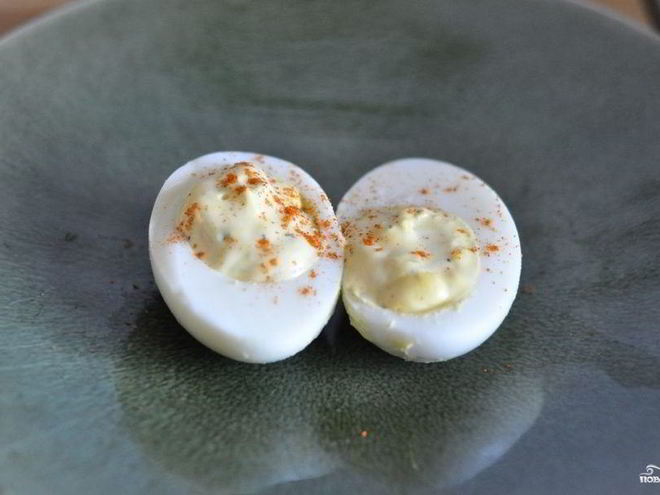 Рецепт яиц куриных фаршированных