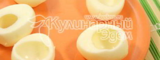 закуска фаршированные яйца. Шаг 4