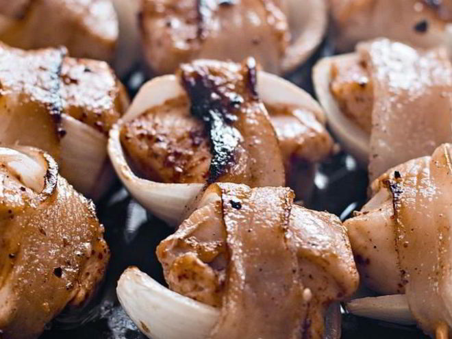 Рецепт горячей закуски из курицы