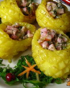 Горячая закуска Лапти