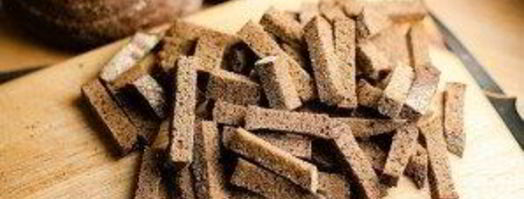 чесночные гренки в духовке к пиву. Шаг 4