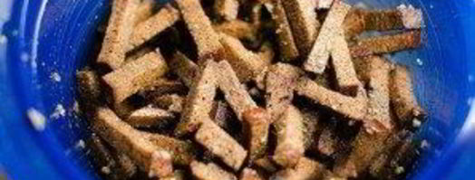 чесночные гренки в духовке к пиву. Шаг 5