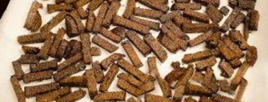 чесночные гренки в духовке к пиву. Шаг 6