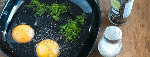 гренки из белого хлеба с яйцом. Шаг 5