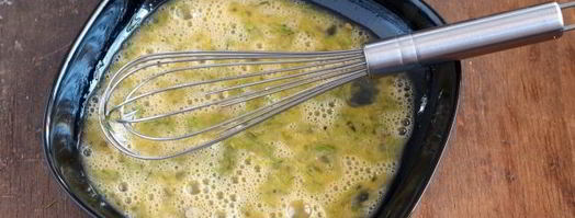 гренки из белого хлеба с яйцом. Шаг 7