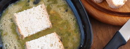 гренки из белого хлеба с яйцом. Шаг 9