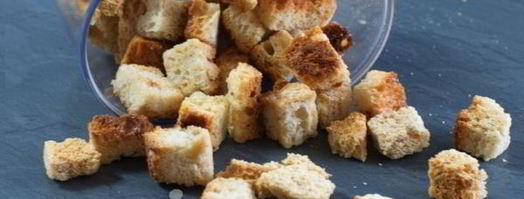 гренки из белого хлеба в духовке. Шаг 14