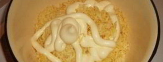 гренки из черного хлеба с сыром. Шаг 6