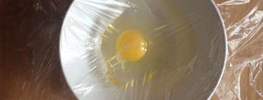 гренки из черного хлеба с вареным яйцом. Шаг 4