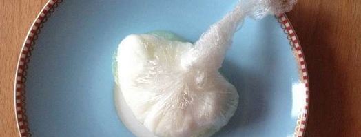 гренки из черного хлеба с вареным яйцом. Шаг 8