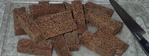 гренки к пиву с чесноком. Шаг 5