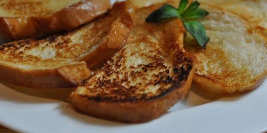 Гренки на сковороде