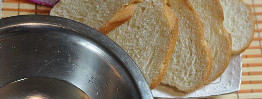 гренки на сковороде. Шаг 3