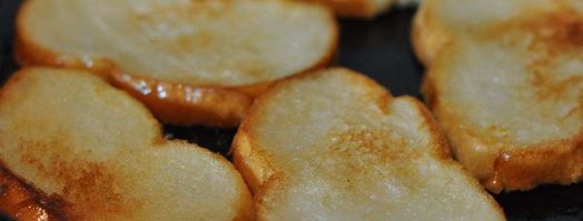 гренки на сковороде. Шаг 4