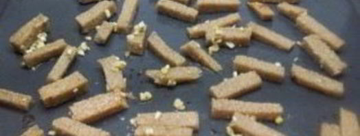 гренки с чесноком к пиву. Шаг 6