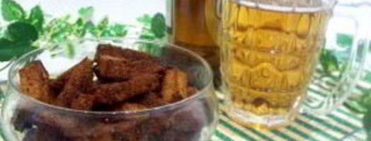 гренки с чесноком к пиву. Шаг 7