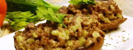 гренки с фаршем по-татарски. Шаг 7