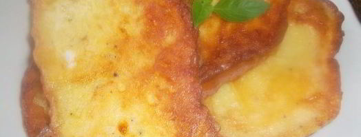 гренки с картофелем и брынзой. Шаг 7