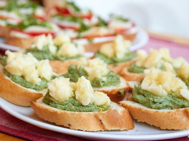 Рецепт гренков с крапивой