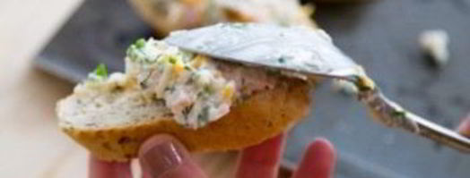 гренки с креветками. Шаг 7