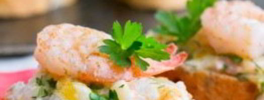 гренки с креветками. Шаг 9