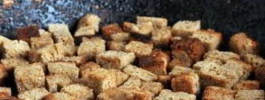 гренки с куриным бульоном. Шаг 6