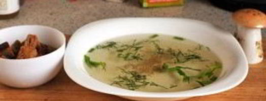 гренки с куриным бульоном. Шаг 8